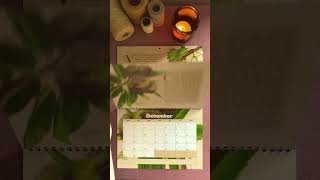 The Fruity Calendar 2025 calendar newyear fruits plants writing autumn gifts christmasgifts [upl. by Yssirk265]