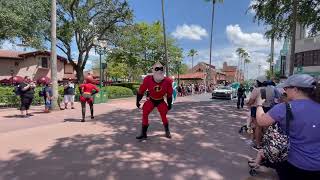 Disney Worlds Hollywood Studios  Pixar Pals Motorcade [upl. by Anivahs]