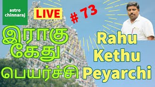 Rahu Kethu Peyarchi Intro  இராகு கேது பெயர்ச்சி by Dindigul PChinnaraj Astrologer INDIA [upl. by Birkner828]