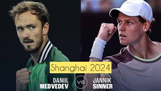 Full match highlights SINNER vs MEDVEDEV SHANGHAI 2024 [upl. by Bork444]