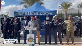 La Policía Local de Orihuela presenta su nueva Unidad de Drones [upl. by Monney]