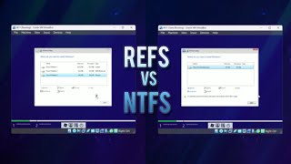 Windows 11 ReFS vs NTFS 2024 23h2 [upl. by Limaa780]