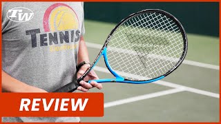 ProKennex Black Ace 105 Tennis Racquet Review armfriendly comfortable control forgiving headsize [upl. by Goodard40]