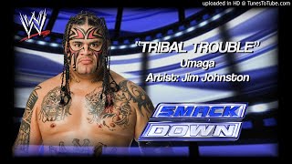 Umaga 2009  quotTribal Troublequot WWE Entrance Theme [upl. by Witte352]