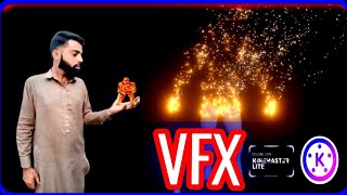 How to VFX video edit kinemaster per VFX video banaen [upl. by Ellennoj]