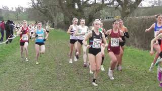 Senior Women English National Cross Country Championships 25th February 2023 [upl. by Aileon]