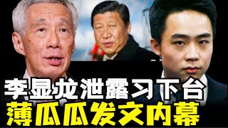 习近平下台信号多一个，李显龙泄露中国下一代领导人，新加坡对中国的了解，薄瓜瓜为何高调发文，中国经济差最惨两代人（小木谈天第508期20241207） [upl. by Zamir334]