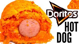 DORITOS HOT DOG DIY  How To [upl. by Atyekram51]