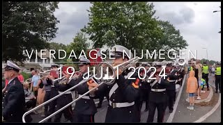 MUZIEKKORPSEN 19 JULI 2024  4DAAGSE NIJMEGEN [upl. by Nauaj]