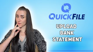 How to upload a bank statement on QuickFile [upl. by Filler]