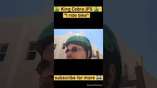 King Cobra JFS quotI ride bikequot 🐍🚲 kingcobrajfs memes cobes kiwitapes kingcobrajfs [upl. by Kandace380]