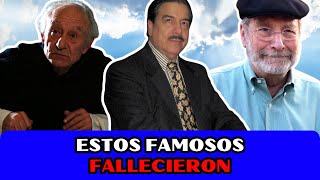 FAMOSOS FALLECIDOS HOY 1 DE JULIO DE 2024 [upl. by Nemrak]