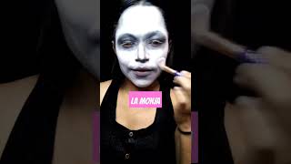 La Monja 🙈🙌 Valak art makeup makeupartist halloween lamonja theconjuring art [upl. by Kenwood]