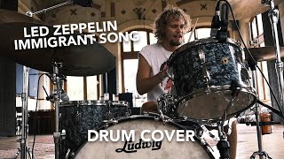 Led Zeppelin  Immigrant Song  Stef Hoekjen Drum Cover [upl. by Iramaj445]