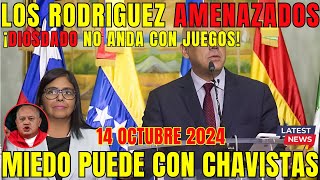 ¡PÁNICO 🚨 Delcy y Jorge en shock tras amenaza de Diosdado ¡El miedo se apodera del chavismo [upl. by Decca]