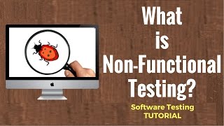 What is NonFunctional Testing Software Testing Tutorial [upl. by Llemhar]