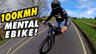 Are 100kmh bikes TOO MUCH Testing the Kirbebike 4000w ebike kit [upl. by Notled]