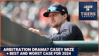 Arbitration Drama Casey Mize  Best and Worst Case Scenario for the Detroit Tigers in 2024 [upl. by Nad]