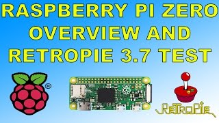 Raspberry Pi ZERO Overview And Retropie 37 Test [upl. by Petronilla878]