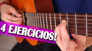 4 EJERCICIOS DIARIOS QUE UN PRINCIPIANTE EN GUITARRA DEBE PRACTICAR [upl. by Heather]