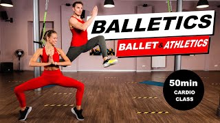 BALLETICS Cardio Fitness Class  Ballet meets Athletics [upl. by Ardisi]