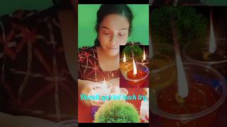 diwali special glass candle 💝🪔minivlog diwaliviralvideo [upl. by Crandall]