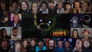 quotFive Nights at Freddysquot  Official Trailer Reaction Mashup [upl. by Cleopatra333]