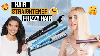 Best Hair Straighteners For Frizzy Hair In 2022  Top 5 Hair Straighteners Review [upl. by Carmelo408]