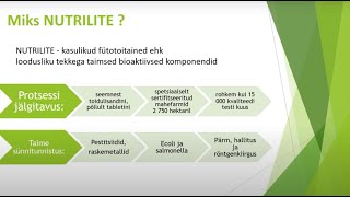 TooteoĢhtu 24 10 24 Miks valida NUTRILITE [upl. by Camden]