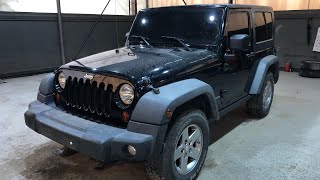 551702 Jeep Wrangler 2008 296353 km 2777 cc 177 hp [upl. by Llenrub]