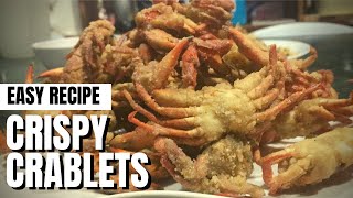 HOW TO COOK CRISPY CRABLETS  EASY RECIPE [upl. by Assennev]