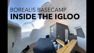 Igloo Tour  Borealis Basecamp [upl. by Ybbor]