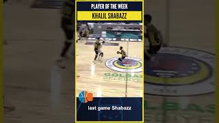 Khalil Shabazz Player of the Week  Iceland Subway League  Round 5 [upl. by Noxin]