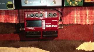 Digitech PDS 2020 Multi Play functions other than looping [upl. by Kalle265]