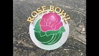 1998 Rose Bowl Game Washington State vs Michigan Opening [upl. by Ennaus607]