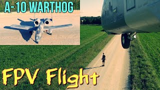 A10 Warthog RC Airplane 100 MPH FPV Flight new rcairplane speed [upl. by Natsud]