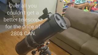 Celestron Astromaster 130 EQ Telescope Review [upl. by Nnaeinahpets]