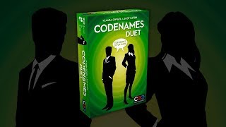 Codenames Duet  Is this the best 2 player board game [upl. by Ahsilem900]