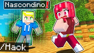 Chi CERCA HACKERA Nel NASCONDINO  Minecraft ITA [upl. by Saxon]