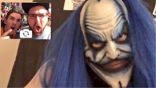 SCARY FACETIME w KLOWN STALKER TO END THIS FOR GOOD [upl. by Leziar]