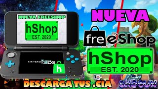 Tutorial 3DS Nueva Freeshop HSHOP paea Nintendo 3ds descarga cias directamente en tu consola [upl. by Gerrilee158]