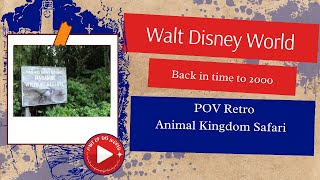 Retro Walt Disney World  Animal Kingdoms Safari [upl. by Crabb133]