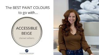 Sherwin Williams Accessible Beige with Coordinating Paint Colors [upl. by Hesoj]