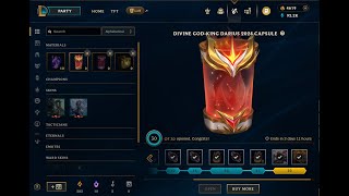 Are Divine Godking Darius Capsules Worth It  League Of Legends [upl. by Star]