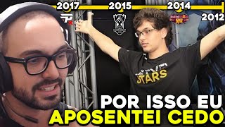 A LENDA DO CBLOL QUE DOMINOU A TOP LANE 20122017  MYLON REACT [upl. by Sudbury]