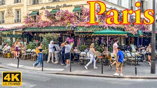 Paris France 🇫🇷  Paris Summer 2023  4K HDR Walking Tour  Paris 4K  A Walk In Paris [upl. by Arline]