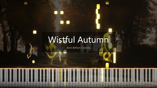 Wistful Autumn  Melancholic Piano Waltz [upl. by Mclaurin]