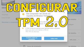 Como Habilitar o TPM 20 no Windows 10 [upl. by Jolene]