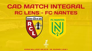 RC Lens  FC Nantes  Commentaires AD  Match Complet 11112024 [upl. by Acinad]