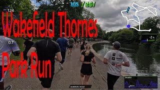 Wakefield Thornes Park Run Event 407 Full Run [upl. by Philine]